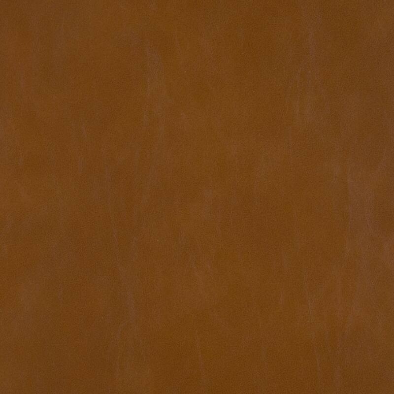 Fremont & Park Frances Faux Leather 2-Piece Living Room Set - Brown Finish Feet