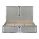 preview thumbnail 8 of 15, Furniture of America Sherri Modern 6-Piece Light Grey Solid Wood Kids Platform Bedroom Set with LED
