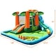 Gymax Inflatable Bounce House Jump Bouncer Kids Water Park Splash Play ...