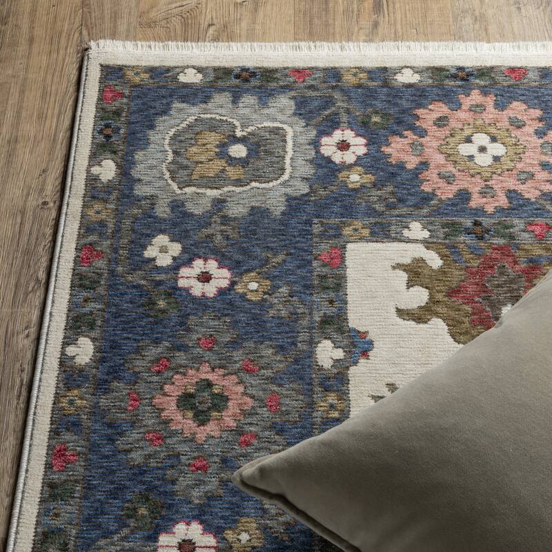 Style Haven Henretta Global Persian Inspired Fringe Edge Area Rug