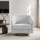 preview thumbnail 55 of 88, 31.1'' W Modern Barrel Swivel Accent Chair