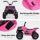 preview thumbnail 3 of 4, Kids Ride On ATV w/Remote Control 2 Speeds Pink