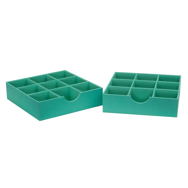 Household Essentials 9-Compartment Drawer Organizers