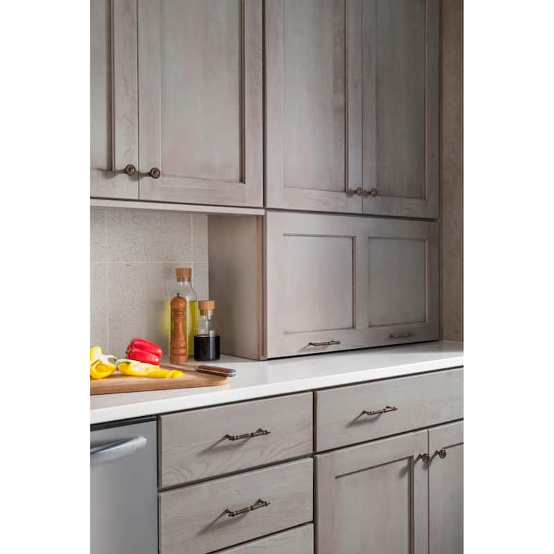 Top Knobs Swirl Cut 1-1/4 Inch Mushroom Cabinet Knob from the Somerset