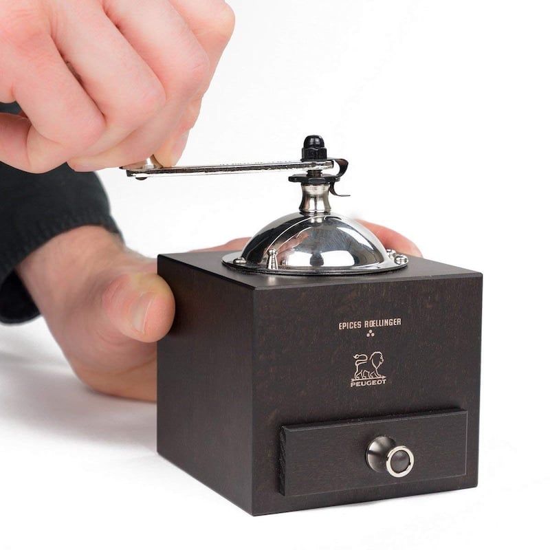 Peugeot Olivier Roellinger 5.25 Inch Pepper Mill, Chocolate