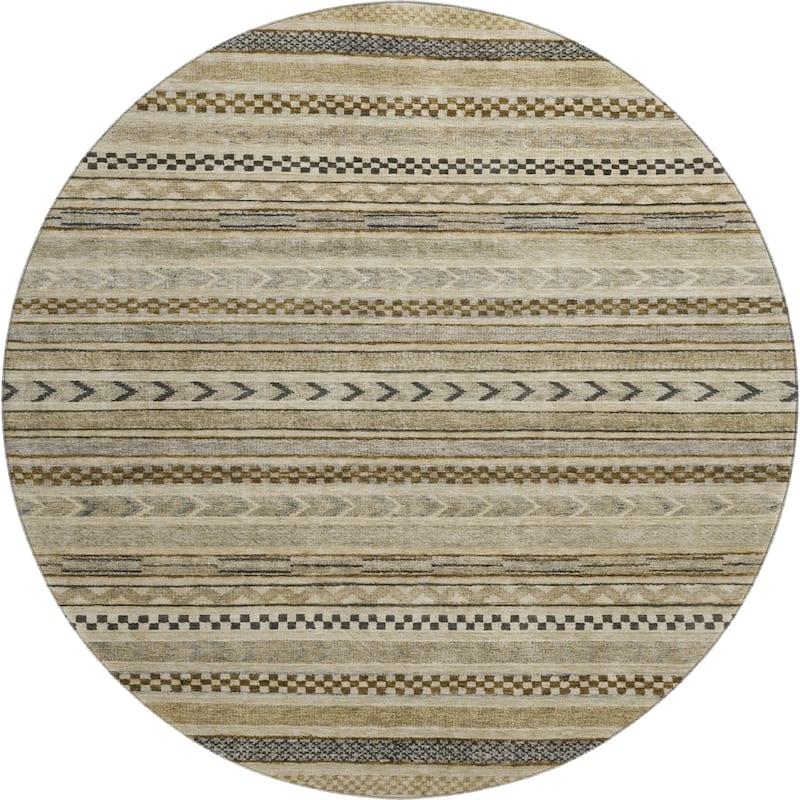 Premium Washable Super Soft Boho Stripes Mayfield Rug