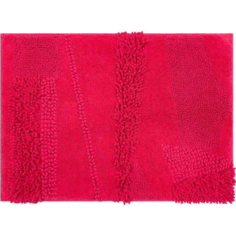 Mohawk Home Composition Bath Rug - 2' 3" x 3' 9" - Fiesta Fuschia