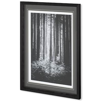 Lowland Winter Forest No 13, Tiger Mountain Framed Art Print