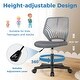 preview thumbnail 12 of 38, Costway Height-adjustable Ergonomic Kids Desk Chair with Universal - See Details