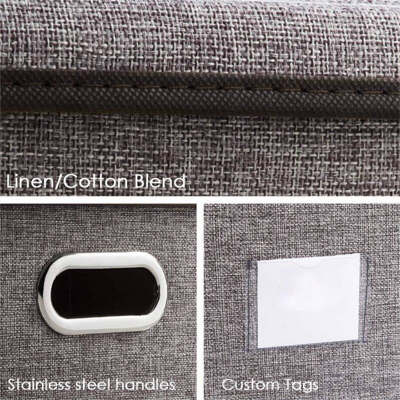 Extra Large Collapsible Storage Bins 5Pack Bed Bath & Beyond 39310836