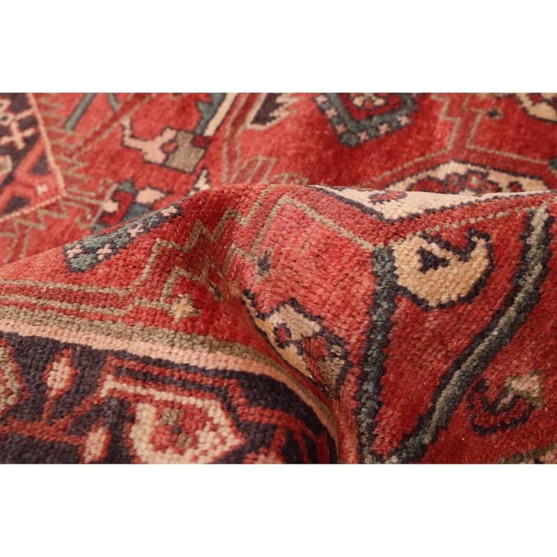 ECARPETGALLERY Hand-knotted Andelz Dark Copper Wool Rug - 3'2 x 9'7