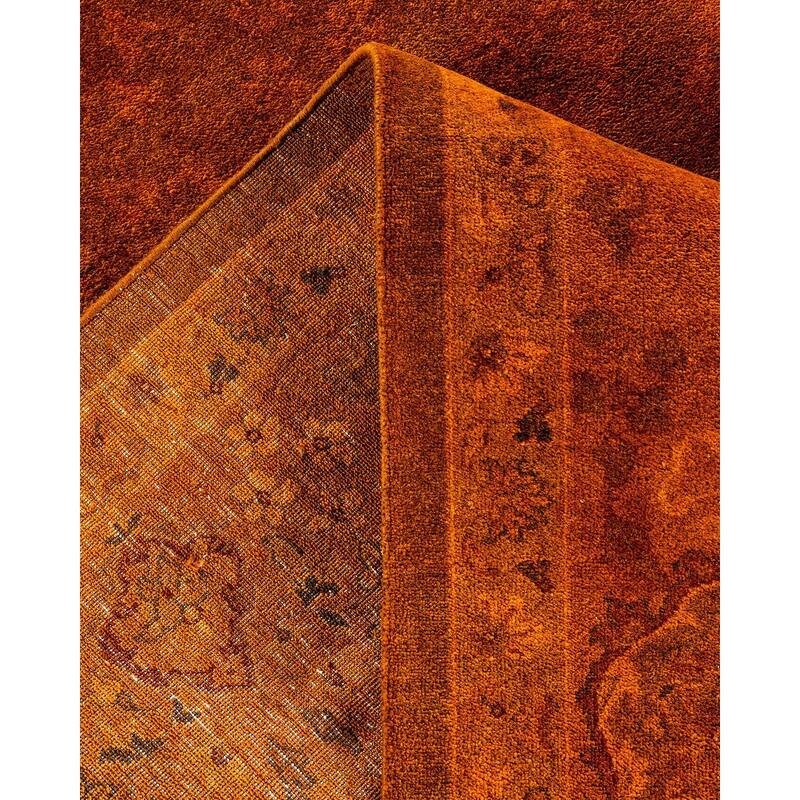 Vibrance, One-of-a-Kind Handmade Area Rug - Brown, 9' 4" x 12' 4" - 9' 4" x 12' 4"