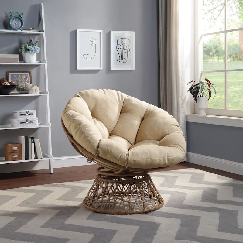 Papasan Chair - Cream