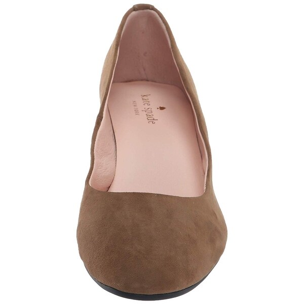 kate spade suede pumps