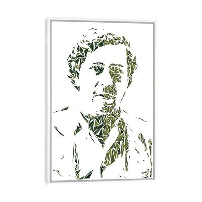 iCanvas "Pablo Escobar" by Cristian Mielu Framed Canvas Print