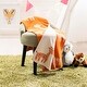 preview thumbnail 1 of 0, SAFAVIEH Etter Baby Throw - Orange - 32" x 40" - 32" x 40" - 32Wx40D