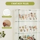 preview thumbnail 66 of 165, Glass Display Cabinet with Doors & Locks, Acrylic Shelves, Floor Standing Storage Showcase for Home or Office