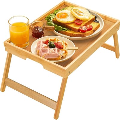 Bamboo Bed Tray Table