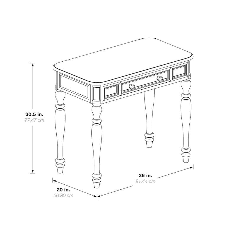 Country Meadows 36" Desk