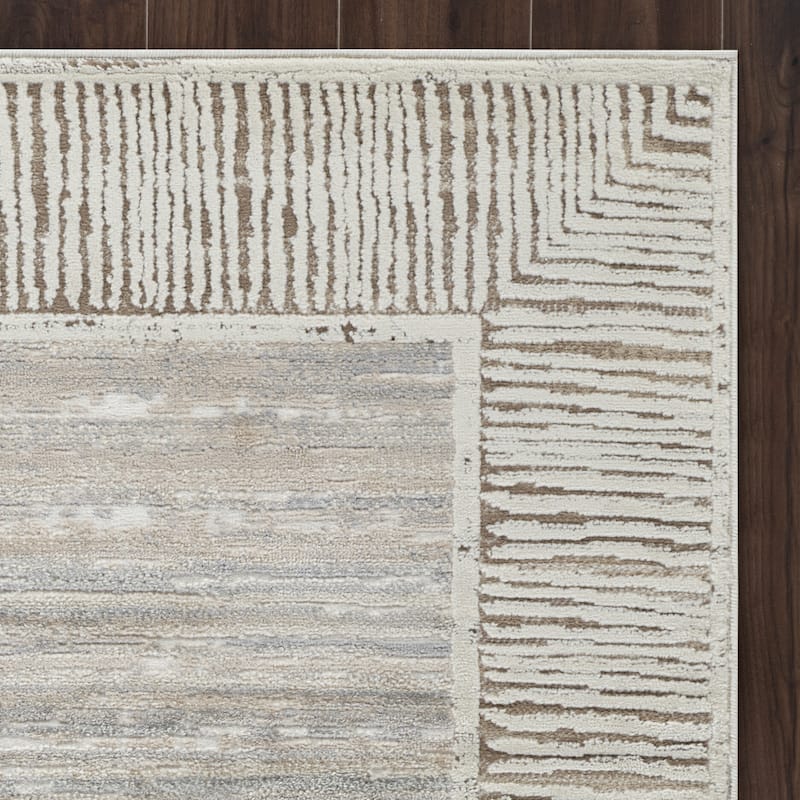 High-Low Savannah Rug - 2'7" x 10'0" - Beige/Grey