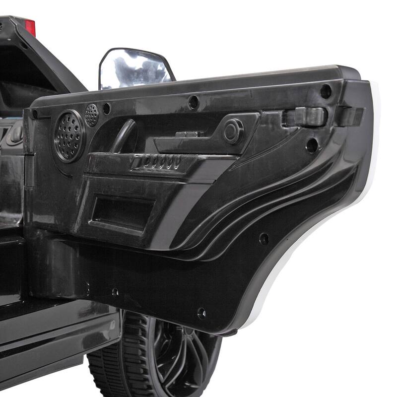 Electric Police Car for Kids with Remote Control, Lights, Music & Siren, 12V Battery Powered