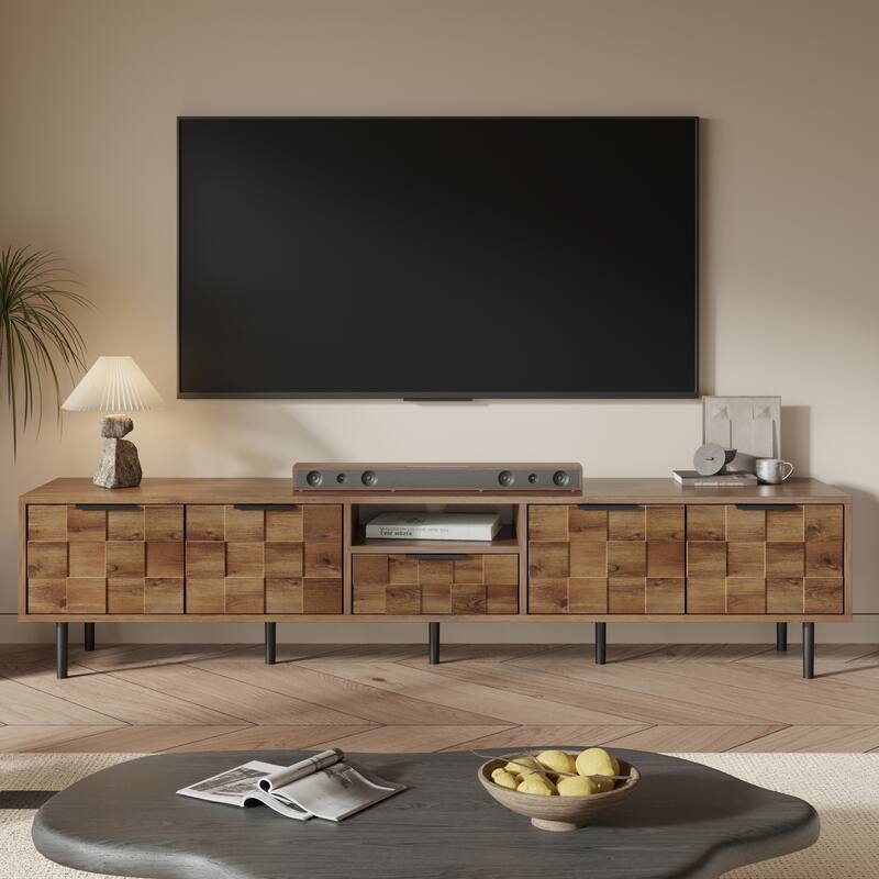 78" TV Stand for 85 75 65 Inch TV