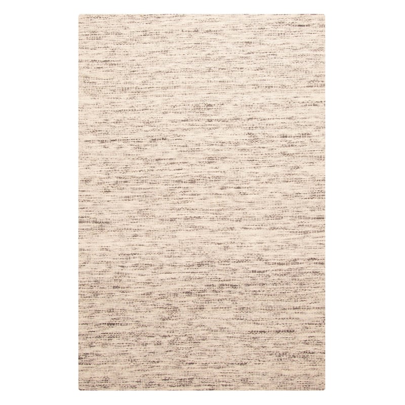 ECARPETGALLERY Braid weave Sienna Grey Wool Rug - 5'1 x 7'6