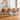 24" Counter Height Bar Stools, Modern Bar Stools with Back, Faux Leather Barstools