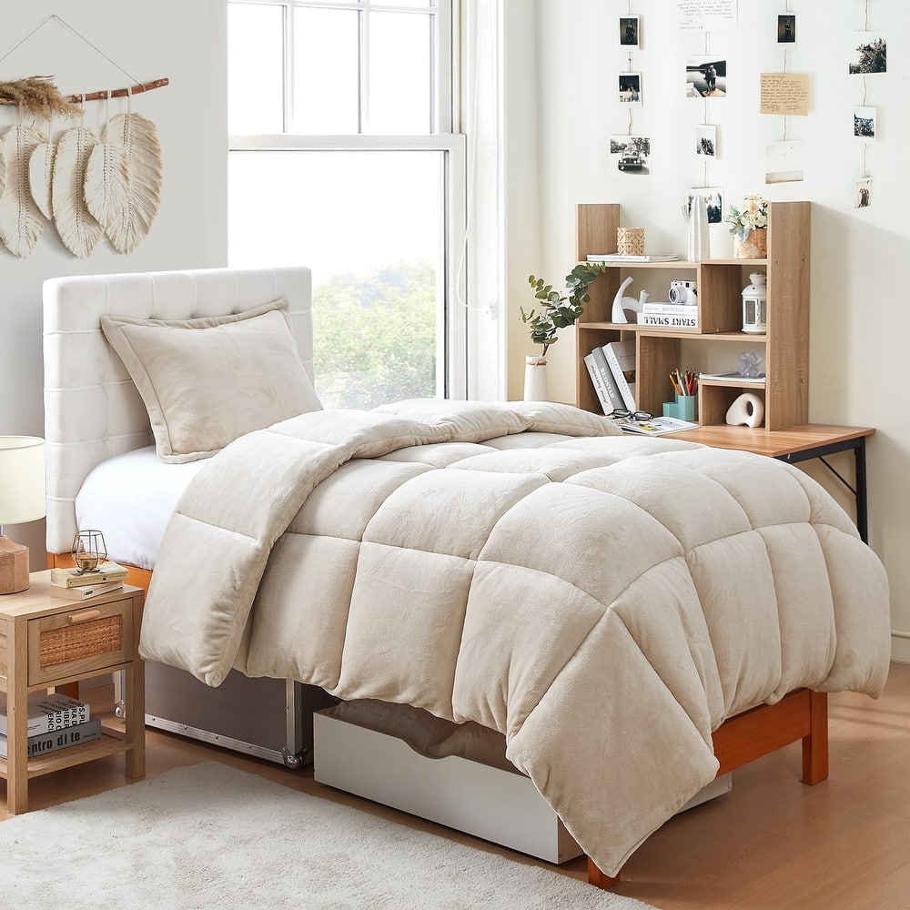 Thicker Than Thick® - Coma Inducer® Oversized Comforter Set - Down Alternative Ultra Plush Filling