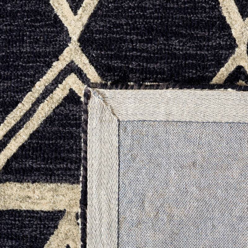 SAFAVIEH Handmade Abstract Zelina Modern Wool Rug