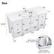 preview thumbnail 20 of 35, Christopher Knight Home - Modern 60-Inch Bathroom Vanity with Separate Sink and Soft-Close Storage