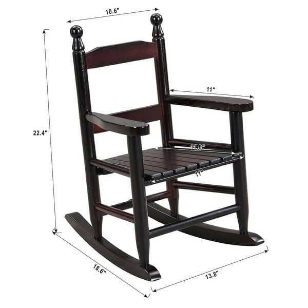 Children's Rocking Oak Chair- Indoor Or Outdoor -Suitable for kids-Durable ESP