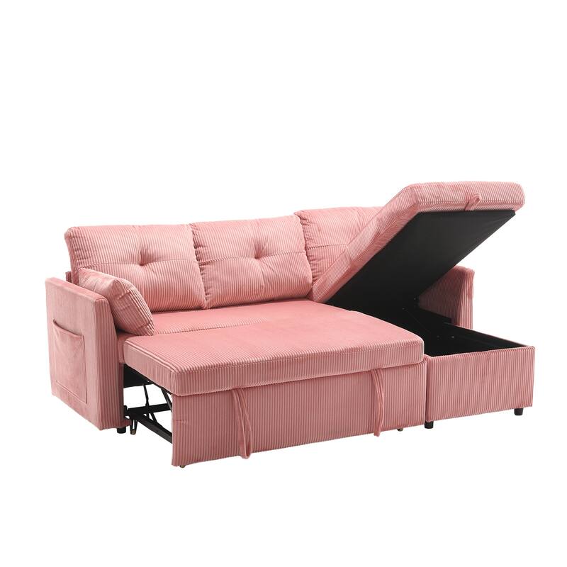 Modular Sectional Sofa L Shaped Modular Couch with Reversible Chaise