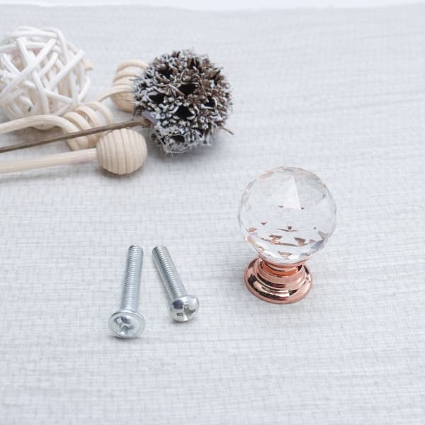 green emerald velvet dress Boahaus Set of 10 Modern Cabinet Knobs – Gold, Crystal, Rose Gold