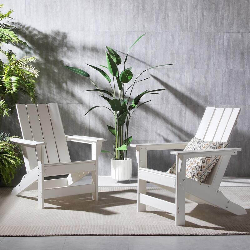 Encino Outdoor Adirondack Chairs (Set of 2) by Christopher Knight Home