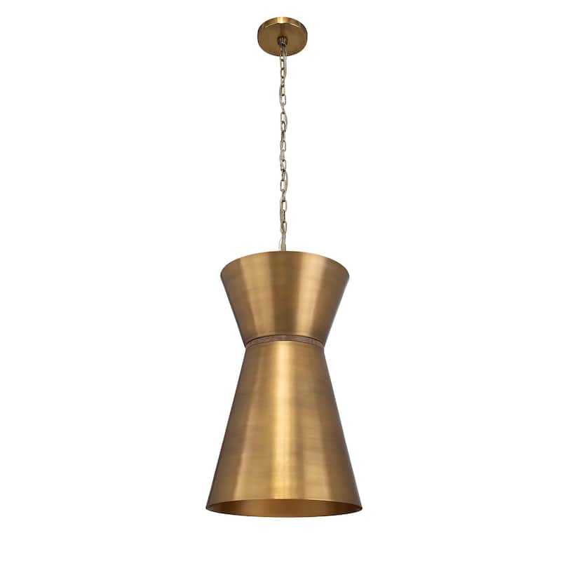 Uttermost Crocker Brass 1 Light Mini Pendant - N/A
