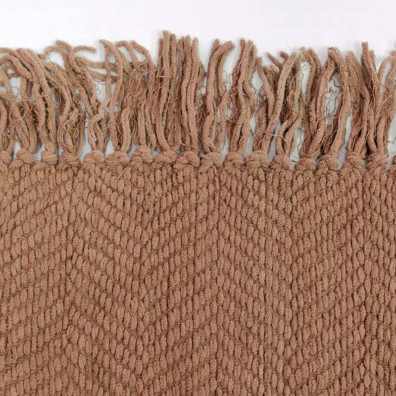 Knitted Tweed Couch Throw