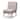 Riordan Mid-Century Modern Grey Fabric Upholstered and Walnut Brown Finished Wood Dining Chair