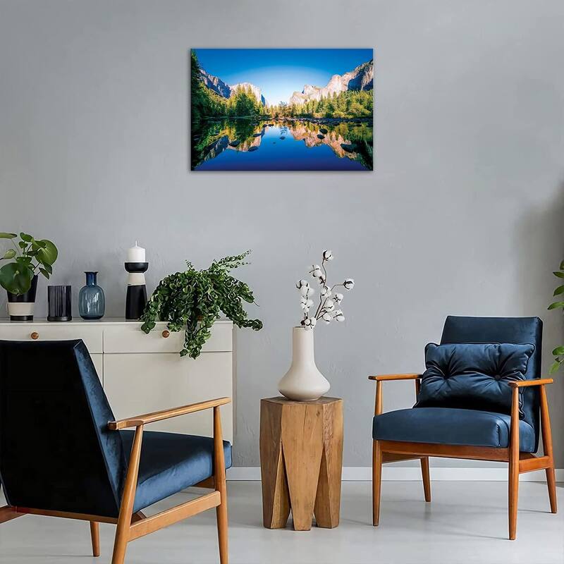 Yosemite National Park Canvas Wall Art Forest