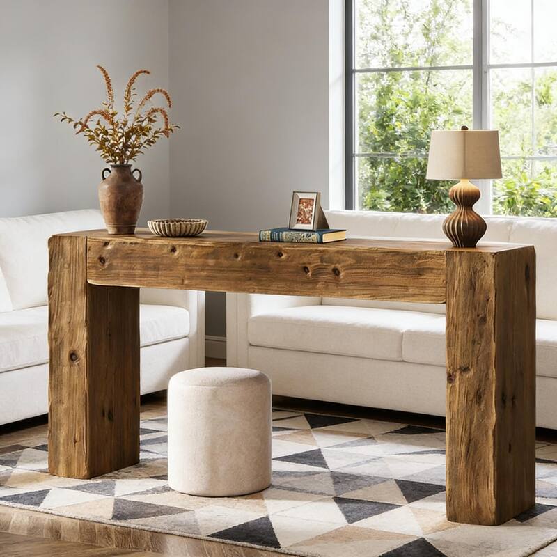 Versatile End Table,Compact Console Table,Wood Coffee Table