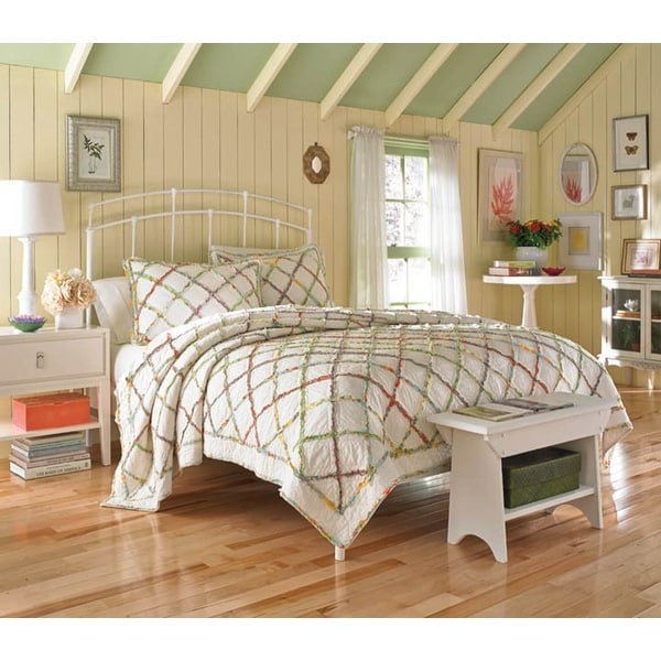 Laura ashley ruffled garden euro sham 2025