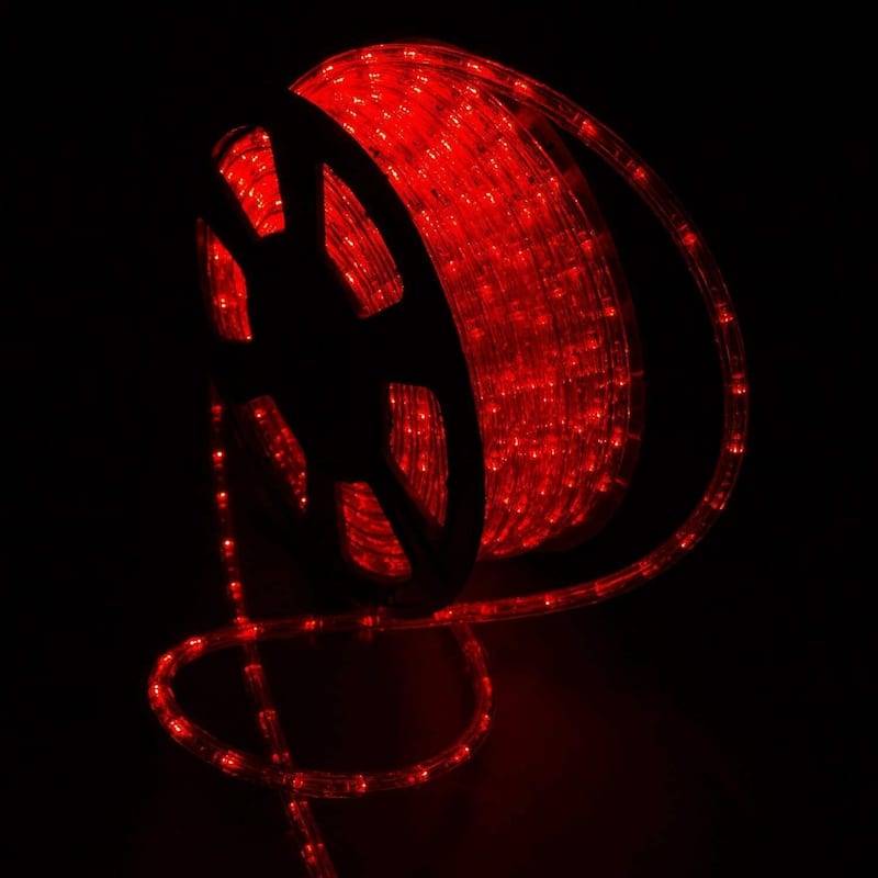 Ainfox 50/100ft LED Rope Light Outdoor Christmas Decorative Party Lighting