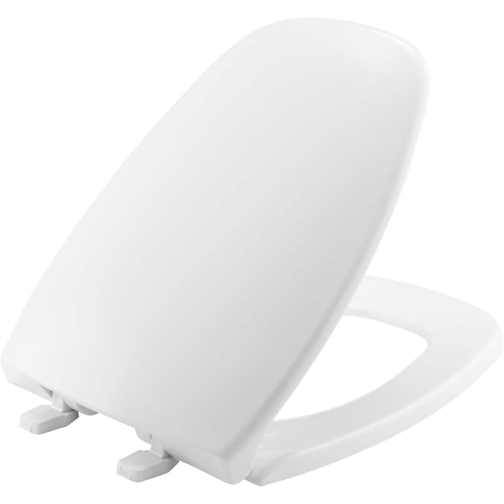 Bemis Plastic Elongated Toilet Seat - 14.75" x 2.57" x 20.88" - 14.75" x 2.57" x 20.88"