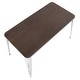 preview thumbnail 14 of 17, Carbon Loft Acar Industrial Farmhouse Utility Table with Wood Top