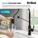 preview thumbnail 9 of 49, KRAUS Allyn Commercial 2-Function 1-Handle Pull Down Kitchen Faucet