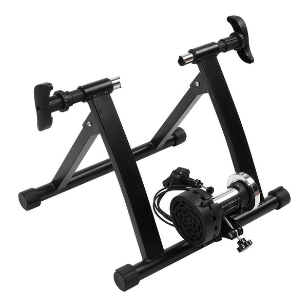 Bike Trainer, Indoor Riding Bicycle Exercise Stand - Overstock - 33709548