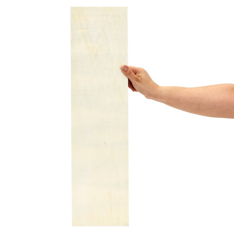 Bright Creations 4 Pack Unfinished Wood Panels for Painting, DIY, Crafts, Wood Canvas (6 x 23 In)