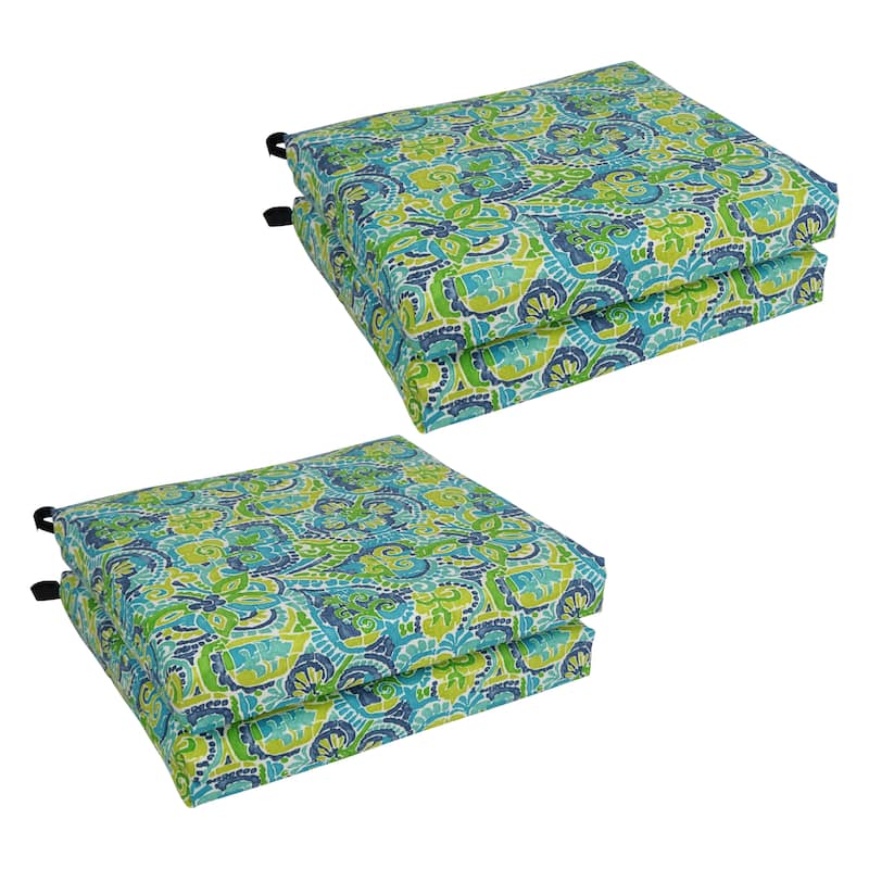 20-inch by 19-inch Indoor/Outdoor Chair Cushions (Set of 4) - 20 x 19