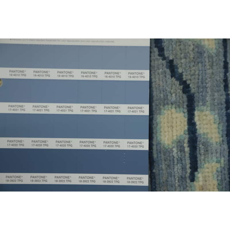 Hand Knotted Traditional Wool Beige Geometric Area Rug - 10' 0'' X 8' 1''