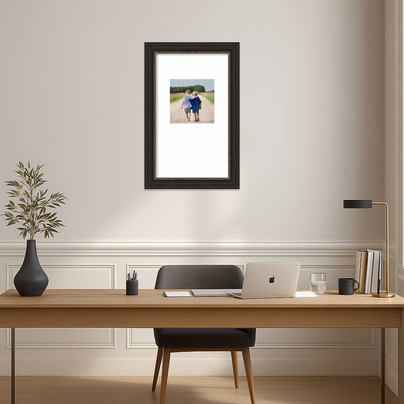 Accent Bronze Narrow Framed Picture Frame, Photo Frame